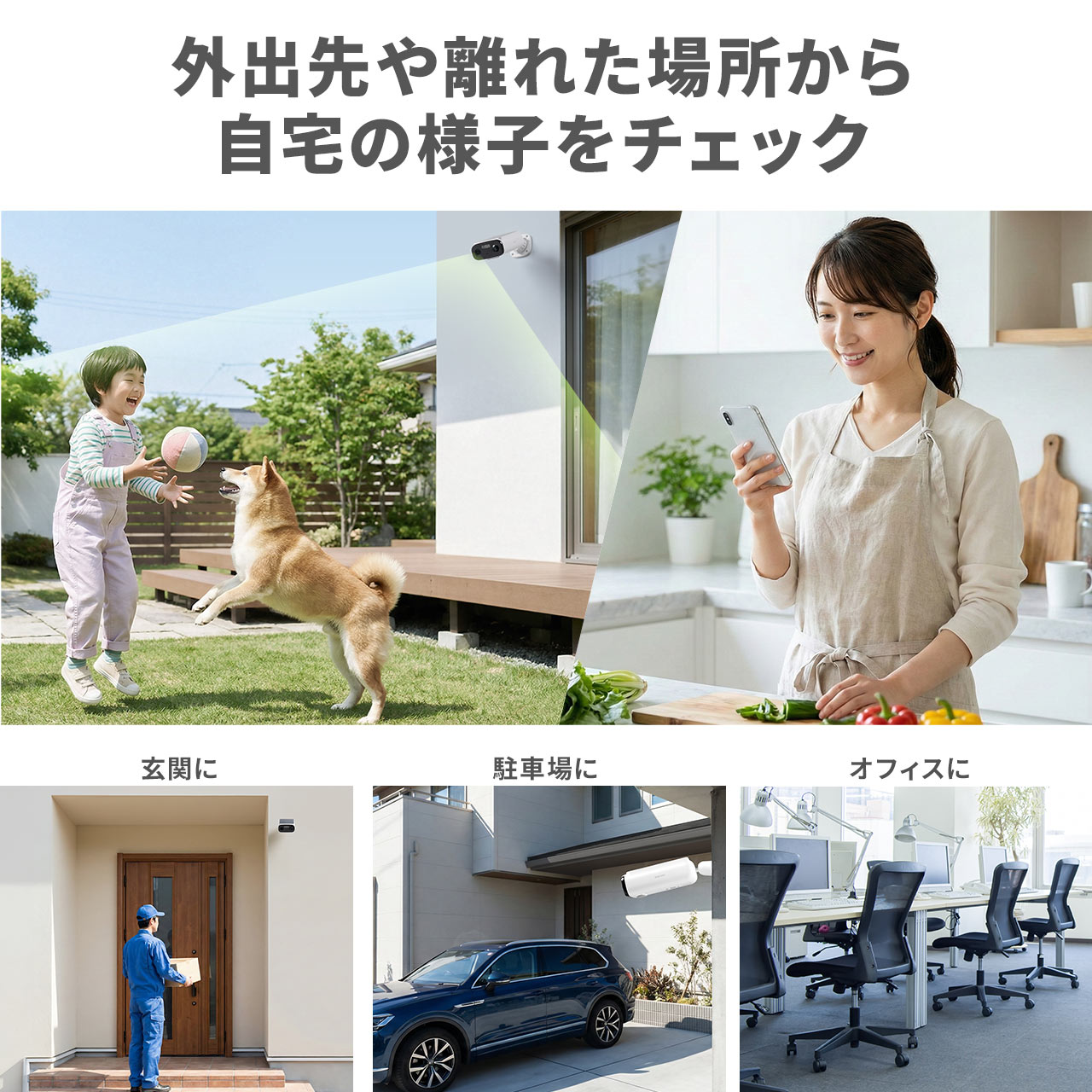 �h�ƃJ���� ���O �\�[���[ ���C�����X  500����f �Ď��J���� �X�}�z�A�� Wi-Fi �o�b�e���[���� �l���Z���T�[ �h���h�o IP66 �o�����ʘb �ƒ�p ���ԏ�