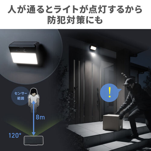 �h�ƃJ���� ���O �\�[���[ �Z���T�[���C�g ���C�����X �X�}�z�A�� �h���h�oIP65 �l���Z���T�[ LED �^�� �o�����ʘb �o�b�e���[���� 600���[����