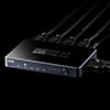 HDMI切替器（4K・60Hz・HDR・HDCP2.2・4入力1出力・セレクター・PS5対応）