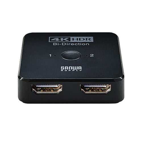 双方向 HDMI切替器 2入力1出力 1入力2出力 4K/60Hz HDR対応 HDMI 