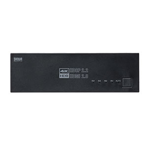 HDMI切替器 4入力1出力 4K/60Hz HDR対応 自動/手動切り替え 固定