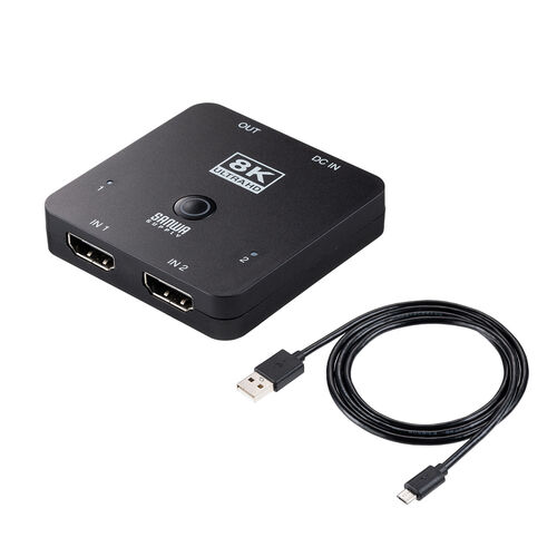 自動/手動切替可能なHDMI切替器 HDMI 2.0対応