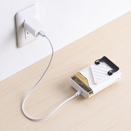 yVi|Cg10{zEGXgt@ xgt@  USB@ 5iK |/񂩂/ ȈՋ󒲕 ^ LEDcʕ\ USB-C[d zCg 400-TOY048W
