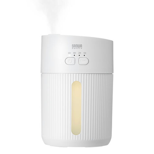 ������ ��� �����g�� �㕔���� �o�b�e���[�� USB�[�d 400ml ���R��h�~ �^�C�}�[�t�� �É� ���^ LED���C�g �I�t�B�X �Q�� �ォ�狋�� �z���C�g