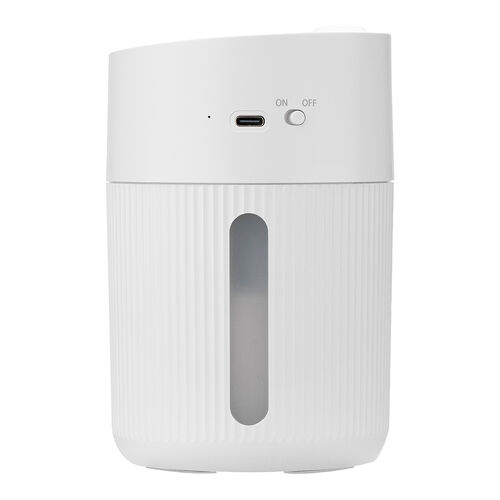 ������ ��� �����g�� �㕔���� �o�b�e���[�� USB�[�d 400ml ���R��h�~ �^�C�}�[�t�� �É� ���^ LED���C�g �I�t�B�X �Q�� �ォ�狋�� �z���C�g