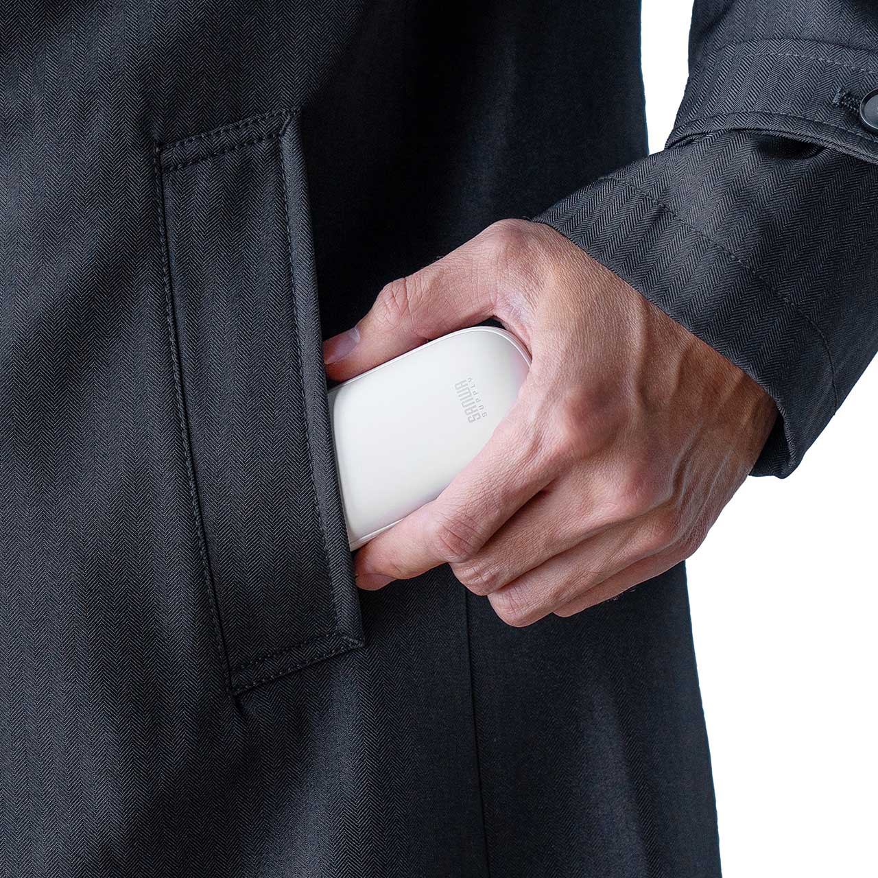 �[�d���J�C�� ���S�݌v �n���h�E�H�[�}�[ 3�i�K���x���� USB-C�[�d �}�����M �d�C�J�C�� �ő�5.5���ԘA�����M �R���p�N�g ���^ �z���C�g