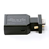 VGA to HDMI変換アダプタ（ミニD-sub15ピン・HDMI変換・音声出力あり・ステレオミニケーブル付）