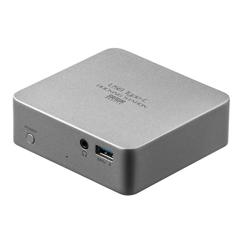 USB Type-C hbLOXe[V u^Cv PD/60WΉ 4KΉ 7in1 HDMI USB3.0~4 LAN 3.5mmCzWbN e[N [g ݑΖ 400-VGA015