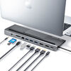 hbLOXe[V HDMI2 4K 2ʏo USB Type-Cڑ USB PD100WΉ 10in1 m[gPCX^h P[ǔ^ 400-VGA017N