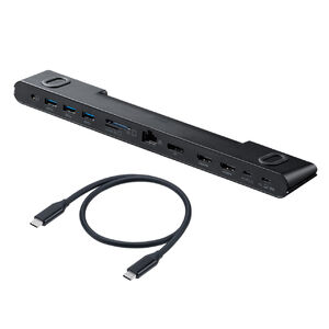 ドッキングステーション HDMI2つ 3画面出力対応 USB-C接続