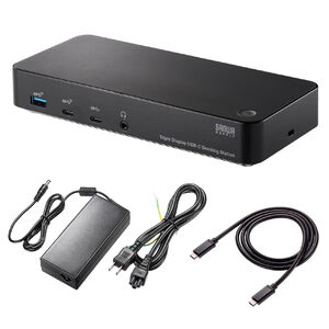 ドッキングステーション HDMI3つ トリプルディスプレイ 4K 3画面 10in1 Win mac M2 M1対応 400-VGA023 |  通販ならサンワダイレクト