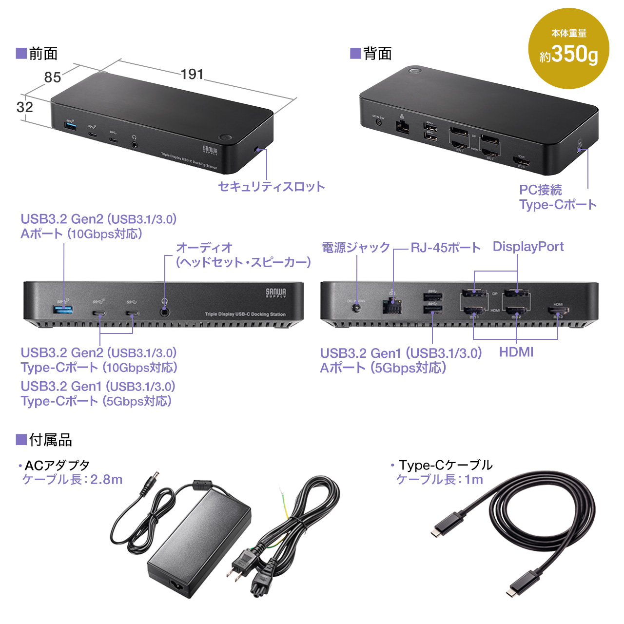 hbLOXe[V HDMI3 gvfBXvC 4K 3 10in1 Win macΉ 400-VGA023