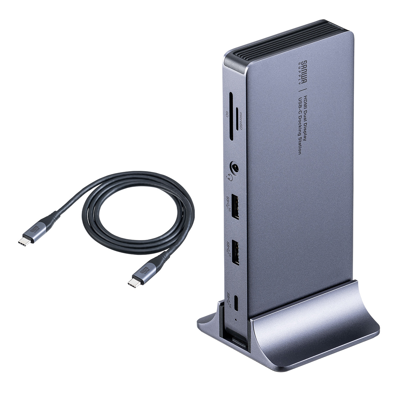 hbLOXe[V HDMI2 2ʏo͑Ή USB-Cڑ c^X^ht 4K/60HzΉ A~ 400-VGA025