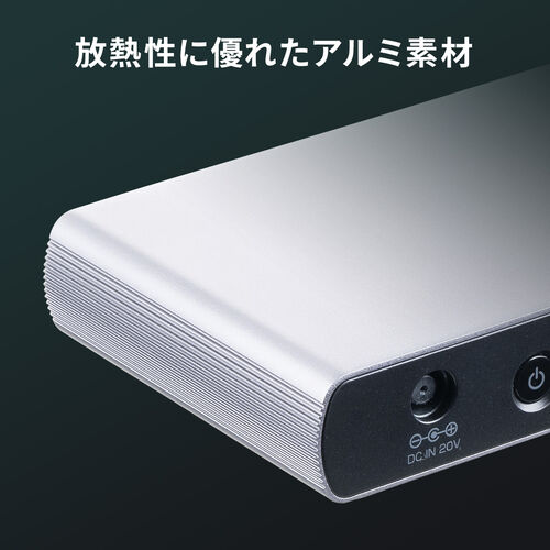 AEgbgFThunderbolt4 hbLOXe[V 2ʏo TB4~3|[g 85W PD[d TB4P[ut 40Gbps 4K/60Hz~2 USB A Z400-VGA026