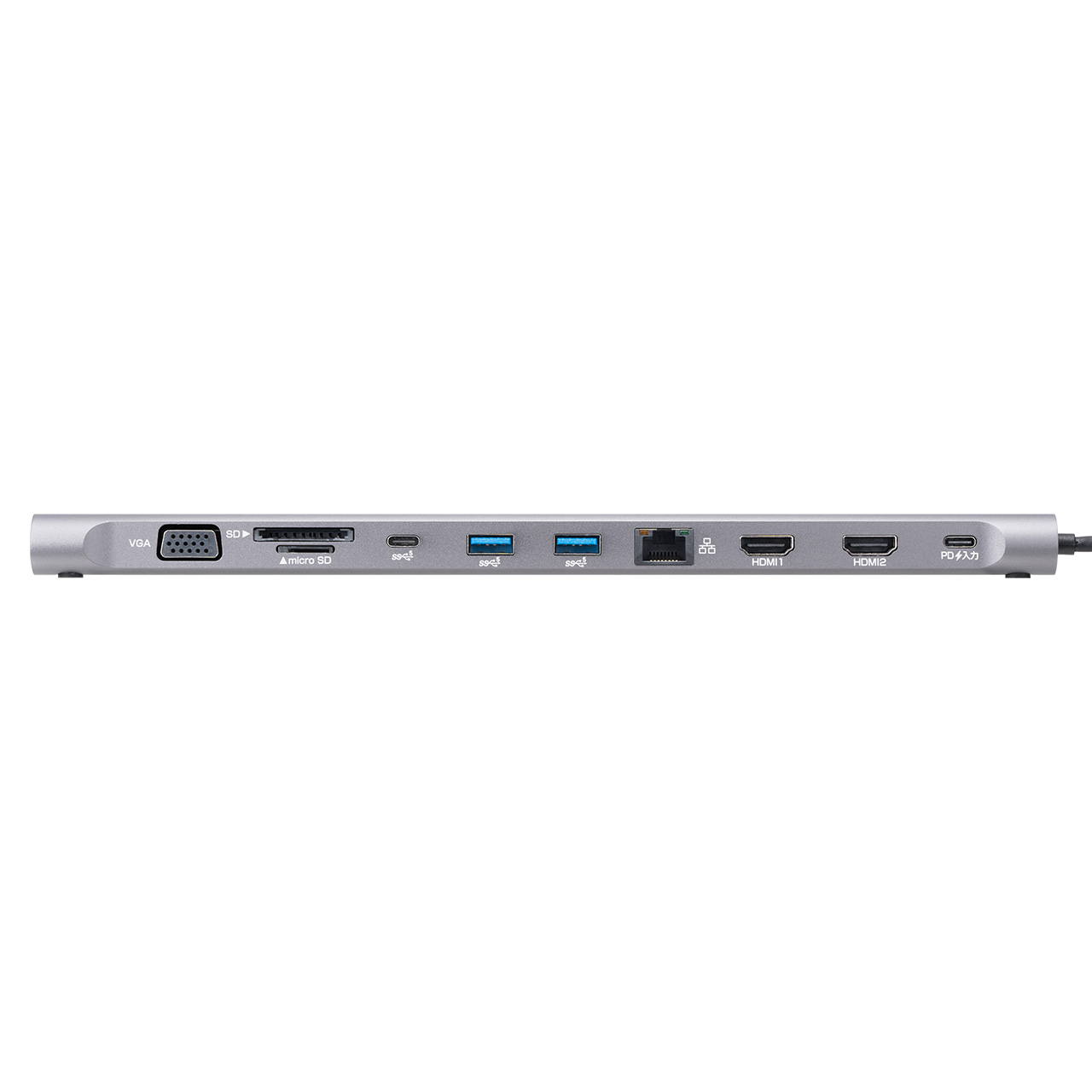 hbLOXe[V USB-C 2ʏo HDMI~2 + VGA tHD X^h^ PD100W 11in1 USBnu P[ǔ^ @l 400-VGA028