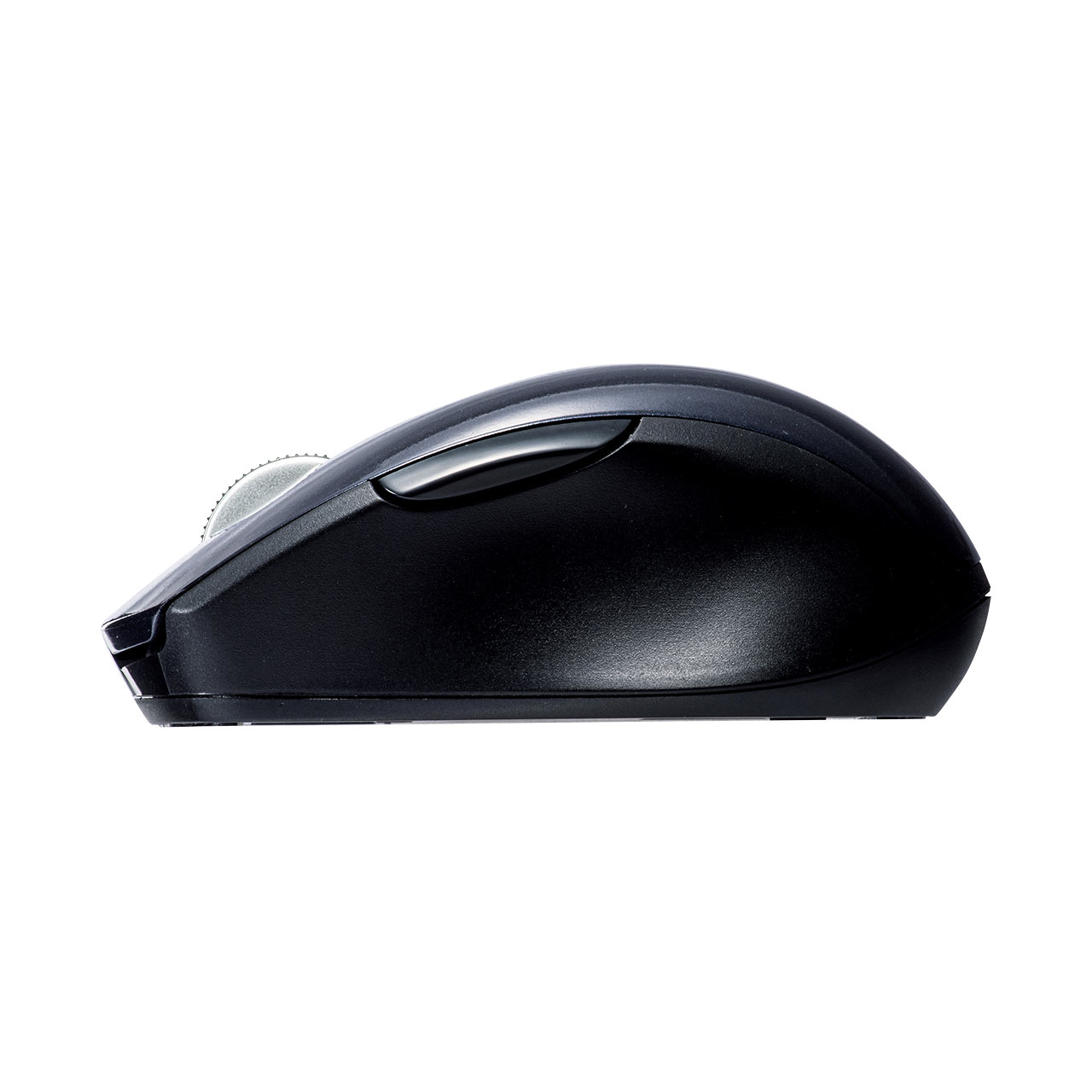 Bluetoothマウス(小型マウス・ブルーLED・左右対称・5ボタン・サイドボタン・ボタン割り当て・ブラック)  401-MABTBL171BKの販売商品 通販ならサンワダイレクト