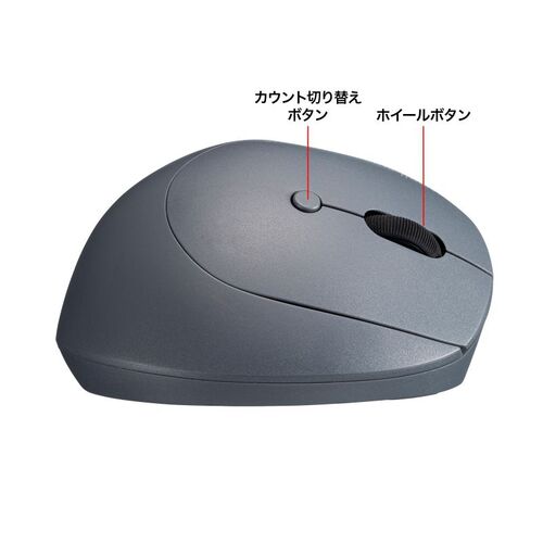 ���C�����X�}�E�X Bluetooth ���^ �G���S�m�~�N�X �É� 5�{�^�� �߂�/�i�ރ{�^������ DPI�ؑ� �}���`�y�A�����O 3�� �u���[LED FREERO�V���[�Y �u���b�N