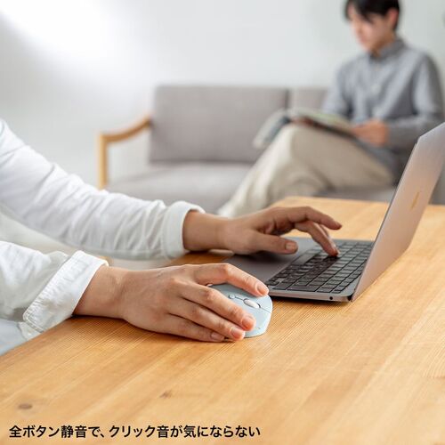 ���C�����X�}�E�X ���^ �G���S�m�~�N�X �É� 5�{�^�� �߂�/�i�ރ{�^������ DPI�ؑ� 2.4GHz �u���[LED FREERO�V���[�Y �u���[