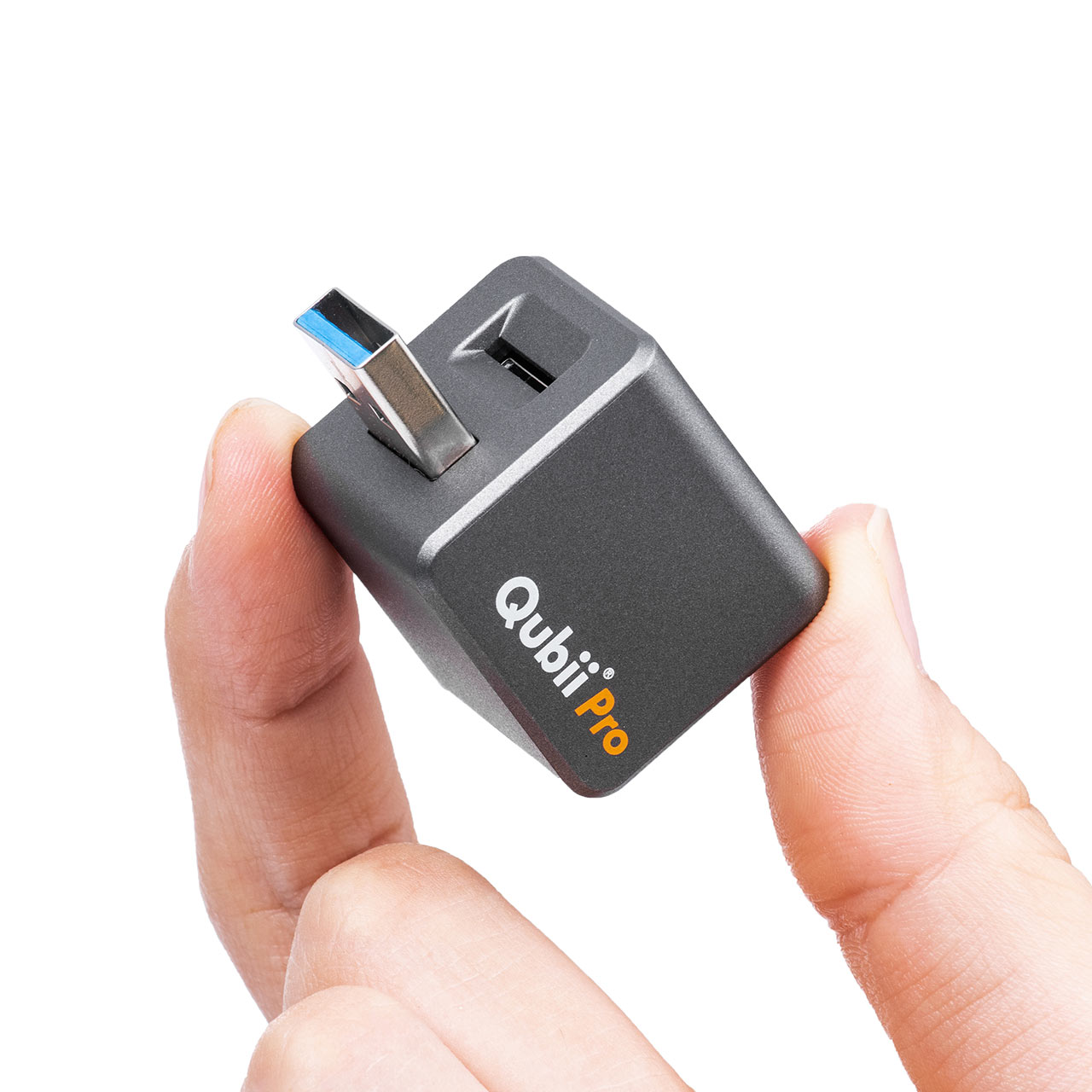 TS256GUSD300S-A付き】Qubii Pro グレー microSDカード(256GB)セット 