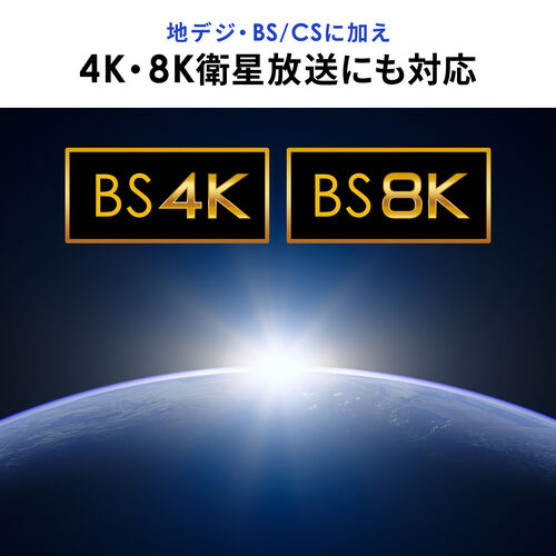 �A���e�i���z�� 4K�Ή� 8K�Ή� BS CS �n�f�W CATV�Ή� 2���z�� �P�[�u����̌^ �P�[�u����0.5m