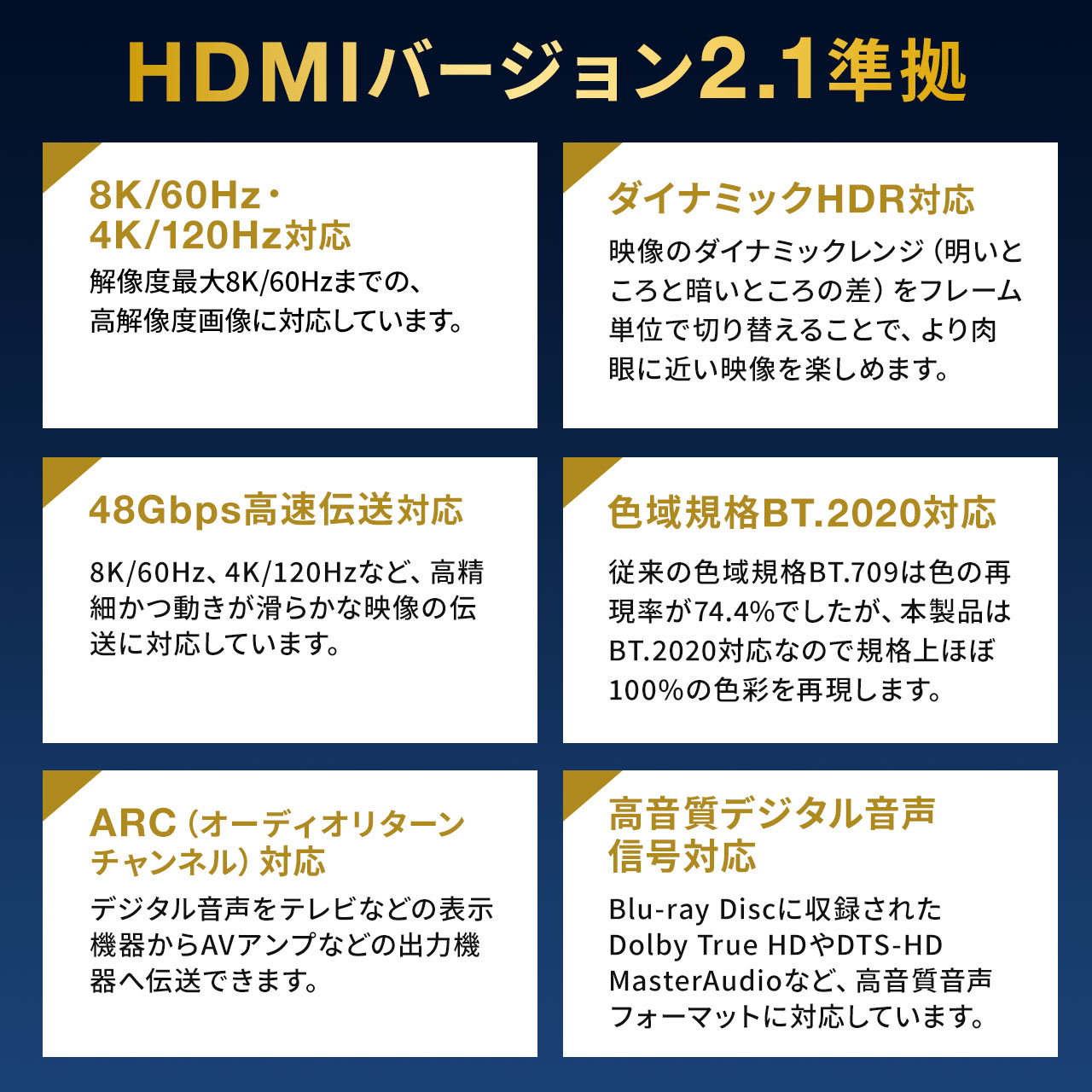 HDMIP[u t@Co[ AOC 8K/60Hz 4K/120Hz o[W2.1i ׂ 10m Q[ PS5 500-HD027-10
