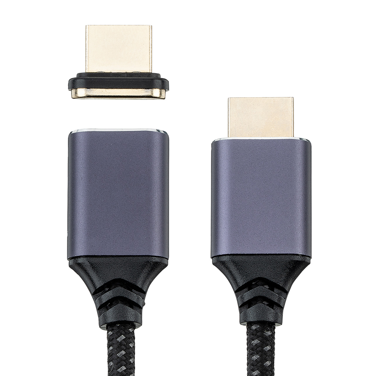 HDMI�P�[�u�� 0.5m �}�O�l�b�g�ڑ� ���ΐڑ� �E���g���n�C�X�s�[�h 8K60Hz 4K120Hz HDR �[�q�ی� HDCP �Q�[�� ��c��