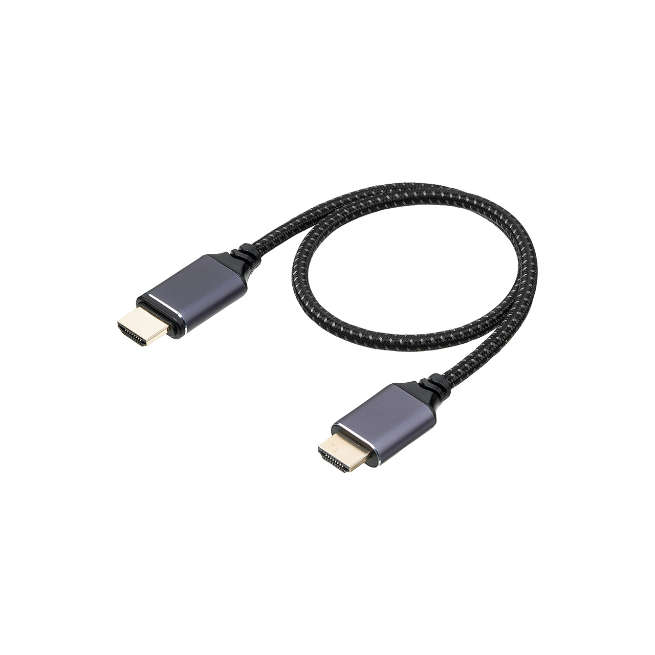 HDMI�P�[�u�� 0.5m �}�O�l�b�g�ڑ� ���ΐڑ� �E���g���n�C�X�s�[�h 8K60Hz 4K120Hz HDR �[�q�ی� HDCP �Q�[�� ��c��
