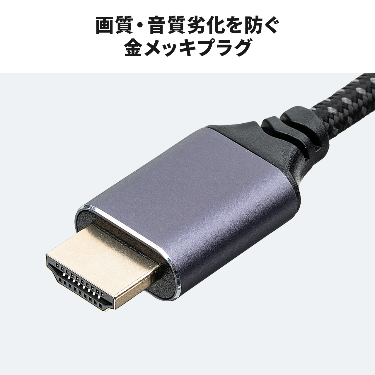 HDMI�P�[�u�� 0.5m �}�O�l�b�g�ڑ� ���ΐڑ� �E���g���n�C�X�s�[�h 8K60Hz 4K120Hz HDR �[�q�ی� HDCP �Q�[�� ��c��