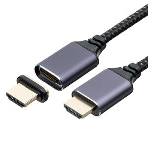 �߂Â��邾���Łg�J�`�b�h�Ɛڑ��I���΂Ŕ��������̃X�g���X���[���ɂł���8K�Ή�HDMI�P�[�u���𔭔�