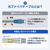 t@CoP[u OM3 10GBASE-SR/SWKi 10Gbps }`[h LC~2-LC~2 Kl^ 2c 50m 2m 500-HOM3LCLC-02