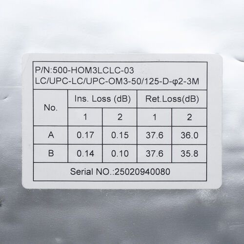 t@CoP[u OM3 10GBASE-SR/SWKi 10Gbps }`[h LC~2-LC~2 Kl^ 2c 50m 3m 500-HOM3LCLC-03
