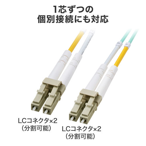 t@CoP[u OM3 10GBASE-SR/SWKi 10Gbps }`[h LC~2-LC~2 Kl^ 2c 50m 3m 500-HOM3LCLC-03