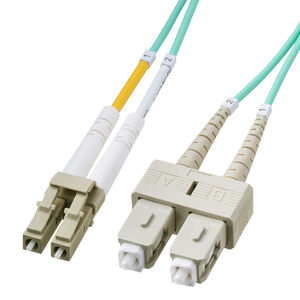 ���t�@�C�o�P�[�u�� OM3 10GBASE-SR/SW�K�i 10Gbps �}���`���[�h LC�~2-SC�~2 ���K�l�^ 2�c 50��m