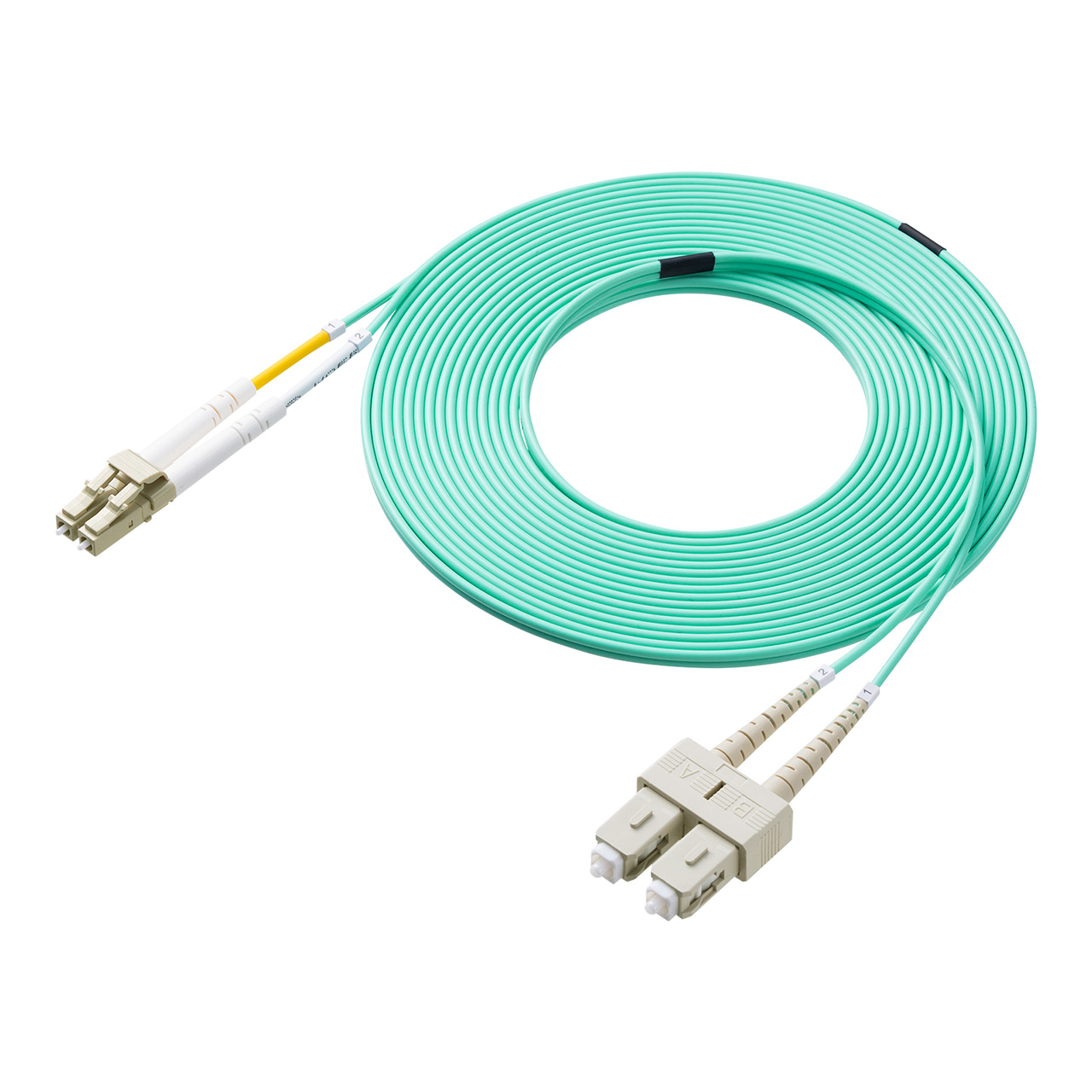 t@CoP[u OM3 10GBASE-SR/SWKi 10Gbps }`[h LC~2-SC~2 Kl^ 2c 50m 5m 500-HOM3LCSC-05