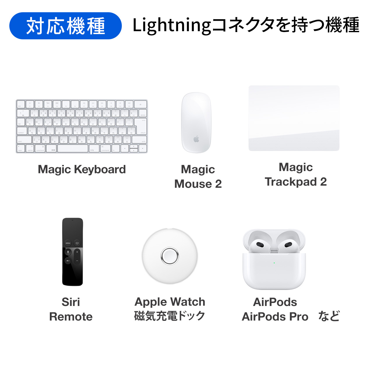 Z LightningP[u 12cm  iPhone iPad [d f[^ʐM Apple MFiFؕi zCg 500-IPLM010WK2