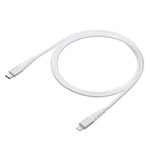 fɂ USB Type-C LightningP[u 1m ϋvbV핢 Apple MFiFؕi USB PD zCg 500-IPLM025W