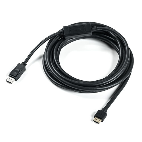 DisplayPort-HDMIϊP[u(5mE4K/60HzΉEANeBu^CvEDisplayPortEHDMIϊE4Ko͉\Eb`j 500-KC021-5