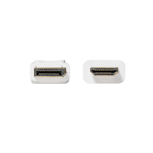 Slid energi Rekvisitter DisplayPort-HDMI変換ケーブル（4K/60Hz対応・HDR対応・3m・ホワイト） 500-KC032-3の販売商品 |  通販ならサンワダイレクト