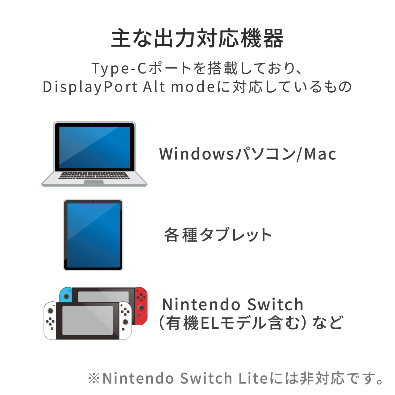 USB Type C-HDMIϊA_v^ 4K/60Hz HDRΉ PD100W P[u20cm iPad Pro Air Nintendo Switch L@ELfΉ ubN 500-KC038