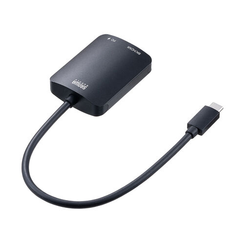 USB Type-C HDMI �ϊ��A�_�v�^ 60�Z�b�g 8K/60Hz 4K/144Hz PD100W �P�[�u����20cm MacBook iPad Pro Air �Ή� HDR �u���b�N