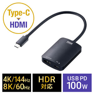 USB Type-C HDMI ϊA_v^ 8K/60Hz 4K/144Hz PD100W P[u20cm MacBook iPad Pro Air Switch Ή HDR ubN