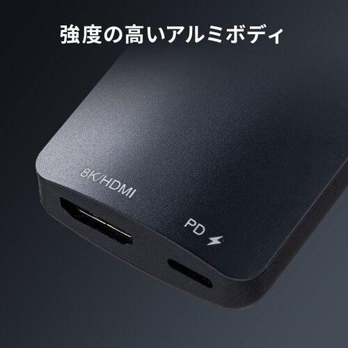 USB Type-C HDMI ϊA_v^ 8K/60Hz 4K/144Hz PD100W P[u20cm MacBook iPad Pro Air Switch Ή HDR ubN 500-KC041