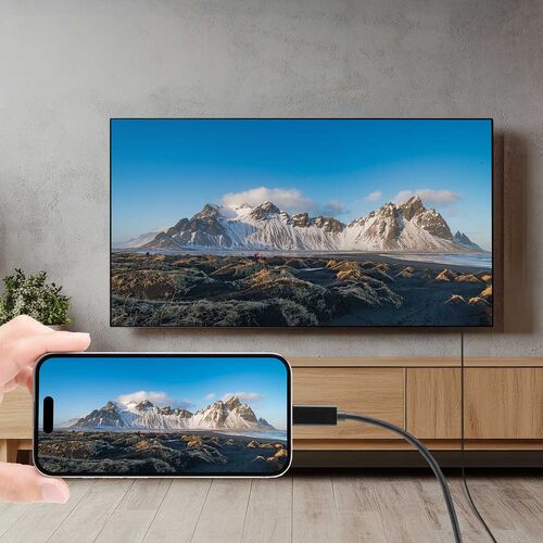 USB Type C HDMI ϊP[u 1m 4K60Hz USB C HDMI ϊ PʐM Thunderbolt 4/3 DPAlt[h ubN