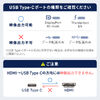 USB Type C HDMI ϊP[u 1m 4K60Hz USB C HDMI ϊ PʐM Thunderbolt 4/3 DPAlt[h ubN