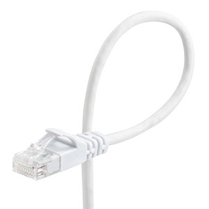 Cat6 スリムLANケーブル 3m （カテゴリー6・より線・ストレート