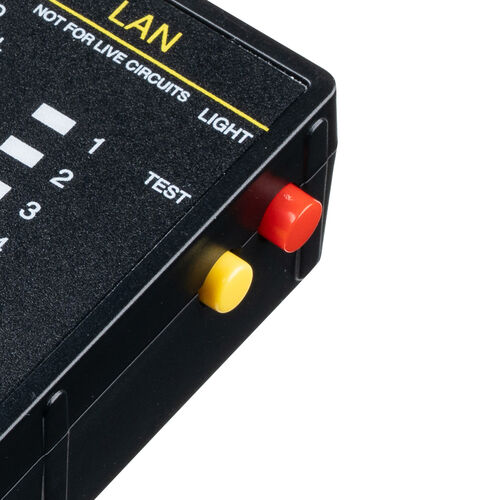 yVi|Cg10{zLANeX^[ PoE`FbJ[@\ RJ-45 RJ-11 e@Eq@E }Olbgt LED\ LEDCg 9Vdr drcLED 500-LANTST5