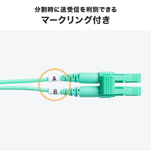 ���t�@�C�o�P�[�u�� OM3 10GBASE-SR/SW�K�i 10Gbps �}���`���[�h LC�~2-LC�~2 ���K�l�^ 2�c �V���[�g�u�[�c �f���v���b�N�X 50��m 2m