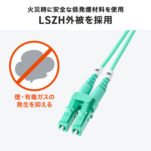 ���t�@�C�o�P�[�u�� OM3 10GBASE-SR/SW�K�i 10Gbps �}���`���[�h LC�~2-LC�~2 ���K�l�^ 2�c �V���[�g�u�[�c �f���v���b�N�X 50��m 20m