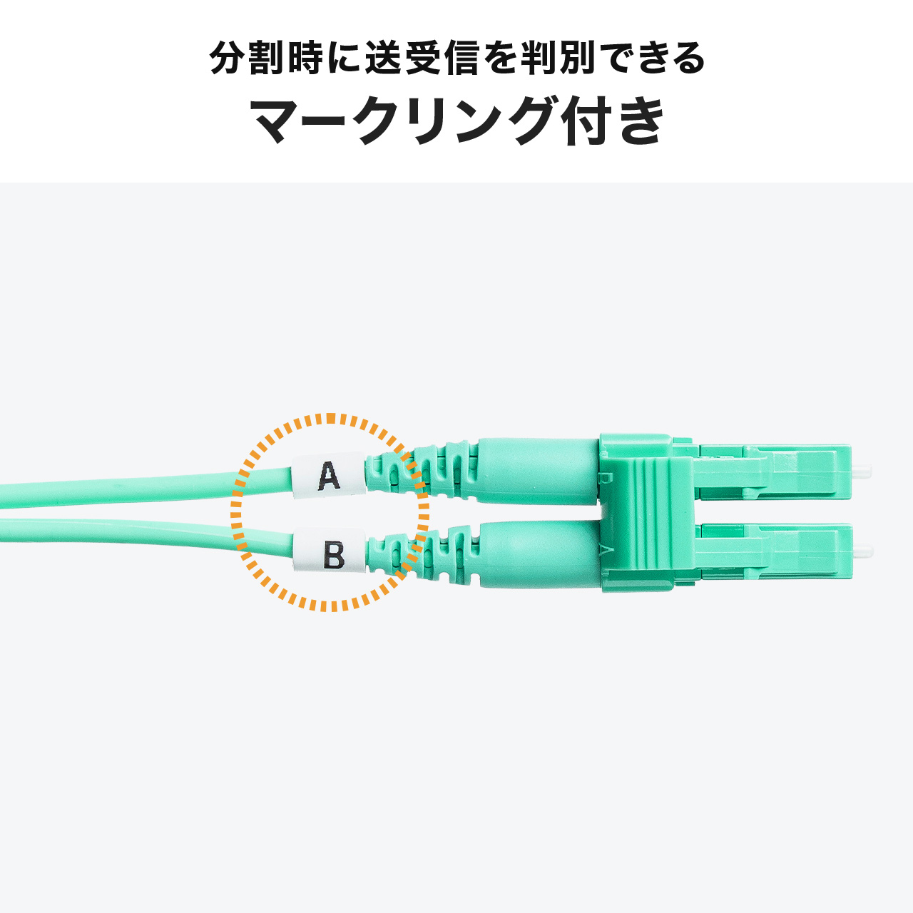 ���t�@�C�o�P�[�u�� OM3 10GBASE-SR/SW�K�i 10Gbps �}���`���[�h LC�~2-LC�~2 ���K�l�^ 2�c �V���[�g�u�[�c �f���v���b�N�X 50��m 20m