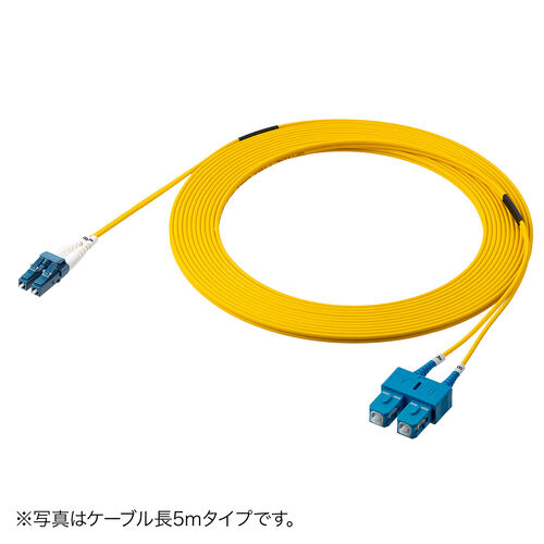 ���t�@�C�o�P�[�u�� OS2 10GBASE-LR/ER/ZR�K�i 10Gbps �V���O�����[�h LC�~2-SC�~2 ���K�l�^ 2�c �V���[�g�u�[�c �f���v���b�N�X SM 9��m 30m